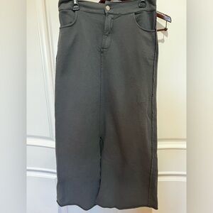 BacivHeavy Duty Maxi Skirt with Front Slit Size Large ITALY
